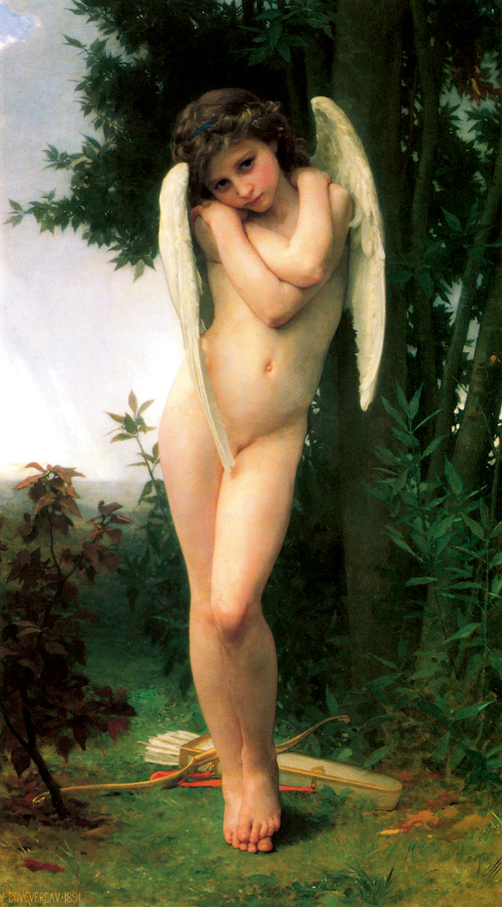  阿道夫·布格罗 Adolphe Bouguereau —— 湿透的丘比特